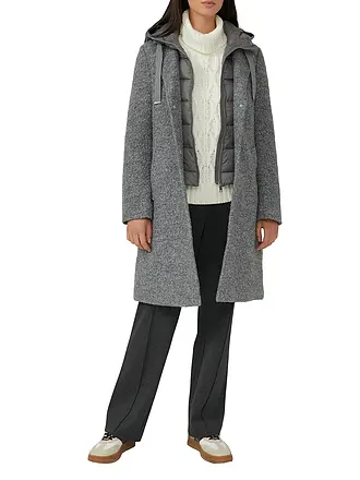 S.OLIVER | Manteau en laine | grau